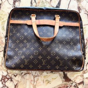 Vuitton soft sided briefcase